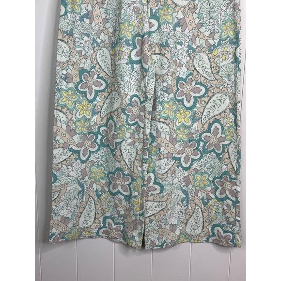 NWT Sundry Paisley Flare Pants Size Large/3 - Picture 4 of 9